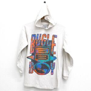 Vintage Kids Bugle Boy Skateboard Long Sleeve T Shirt Medium